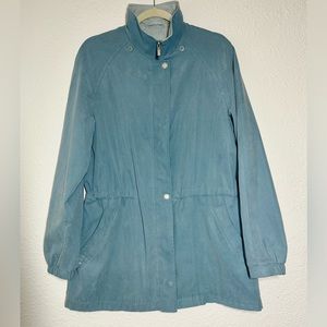 London Fog Jacket Coat Vintage Blue Size L Regular